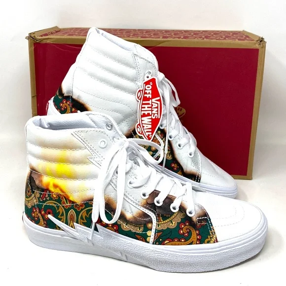 Vans Shoes Vans Sk8hi Bolt Big Reveal White Womens High Top